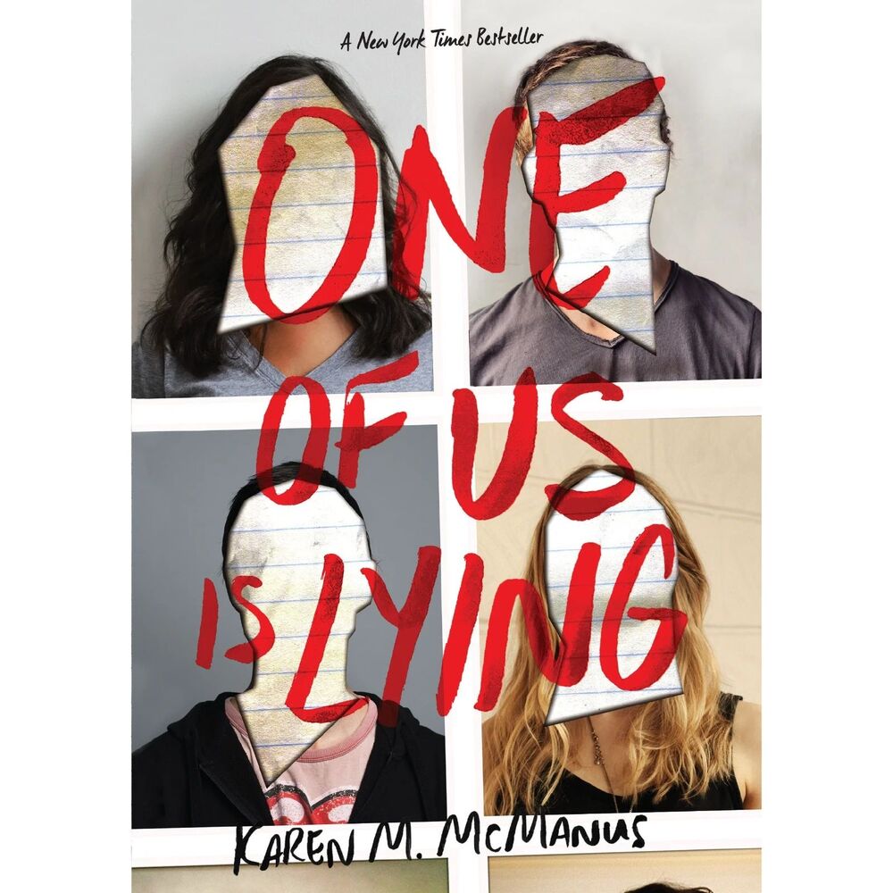 One of Us Is Lying by Karen M. McManus (Hardcover, 2017) YA Book